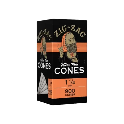 Zig Zag 1 1/4 Bulk Cones | Box of 900