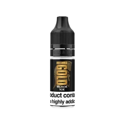 Britannia Gold Flavour Burst 0mg 10ml E-Liquids (40VG/60PG) - Geschmack#Glatteis>Schwarzer Lakritz>Schwarze Johannisbeere>Blaues Eis>Blaues Menthol>Bowman-Mischung>Traube>Eisminze>Menthol>Hi (40B8EA)
