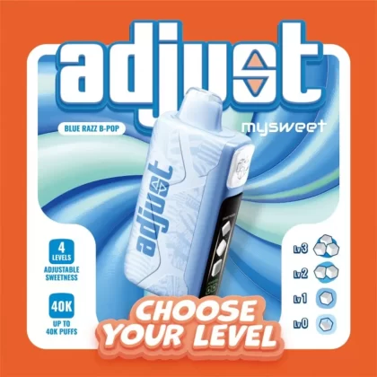 adjust mysweet 40K Disposable Device - 40000 Puffs - Raspberry Orange