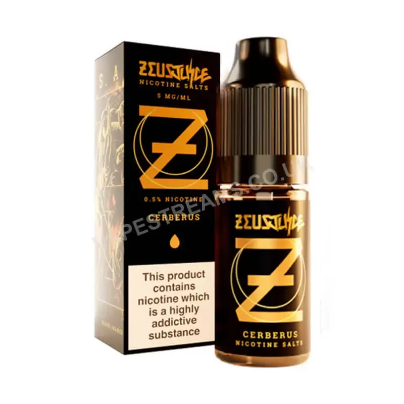 Zeus Juice Cerebrus Nic Salt E-Liquid - Vapestreams Co