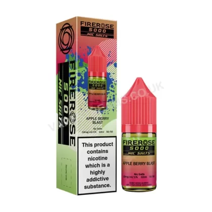 Elux Firerose Apple Berry Blast Nic Salt E-Liquid - Vapestreams Co