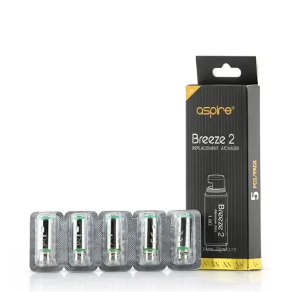 Aspire Breeze 2 Replacement Coils (1.0 Ohm) - 3 PCS, 5 PCS