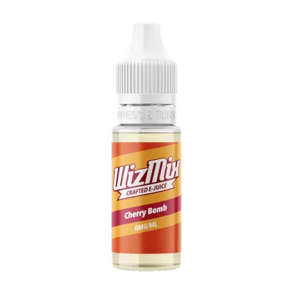 Wizmix Cherry Bomb - 10ml - 6mg - Vape Product (33FE3B)