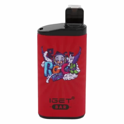 IGET Bar 3500 Puffs Banana Pomegranate Cherry Ice - Ozvapeone (7D851A)