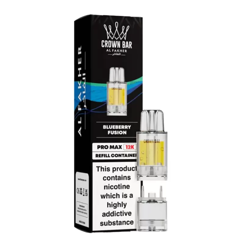 Al Fakher Crown Bar Pro Max 12K Prefilled Pods - Grape Fizz - Image 2