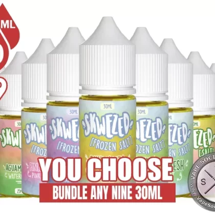 Skwezed Salt Bundle 9x30ml (270ml)
