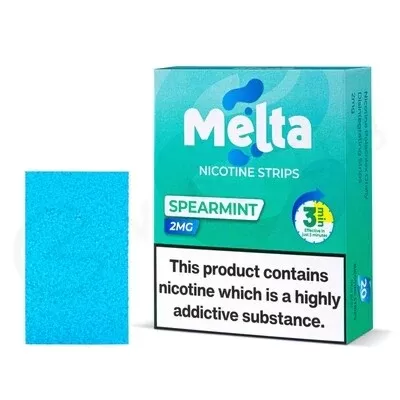 Melta Spearmint Nicotine Strips - Ecigpremium