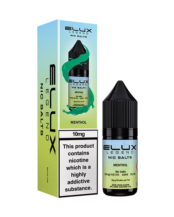 Menthol Nic Salt E-Liquid - Elux Legend - Image 2