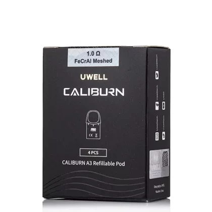 UWELL Caliburn A3 Replacement Pods - Resistance#0.8 Ohm>1.0 Ohm