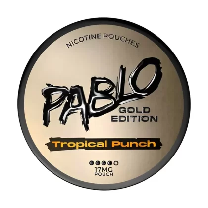 Tropical Punch Pablo Nicotine Pouches Gold Edition