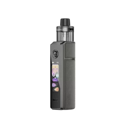 VooPoo Drag X3 Pod Vape Kit - Select#Gray Metal>Spray Black>Glow Pink>Champagne Golden>Sky Blue>Moss Green>Aurora Purple