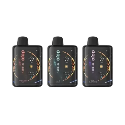 DOJO Sphere X 40K Disposable Vape (5%, 40000 Puffs) - Baja Splash MTD, Berry Blast Triad