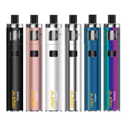 Aspire PockeX Pocket AIO 2.0ML-1500mAh Starter Kit - Black White Gradient