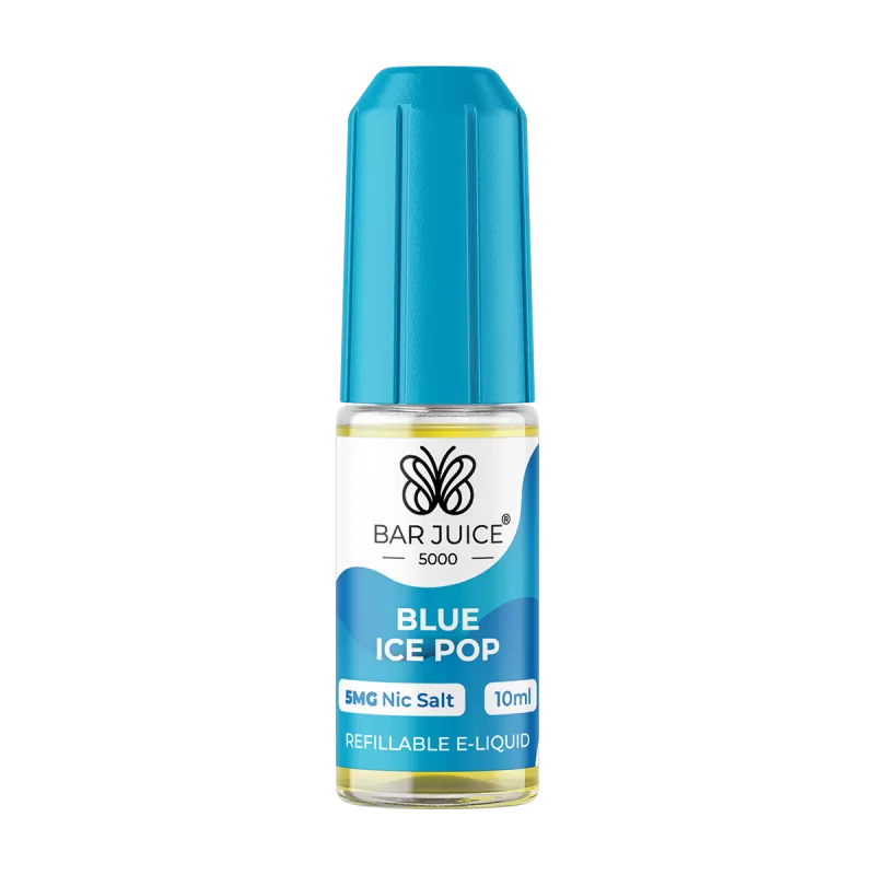 Blue Ice Pop Nic Salt by Bar Juice 5000 - Ecigwizard - Image 3
