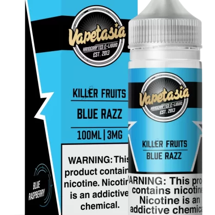 Vapetasia - Killer Fruits Blue Razz - 100ML E-Liquid - 0MG