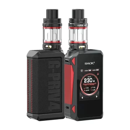 Smok G-PRIV 4 Vape Kit - Colour#Black Grey>Black Blue>Black Red