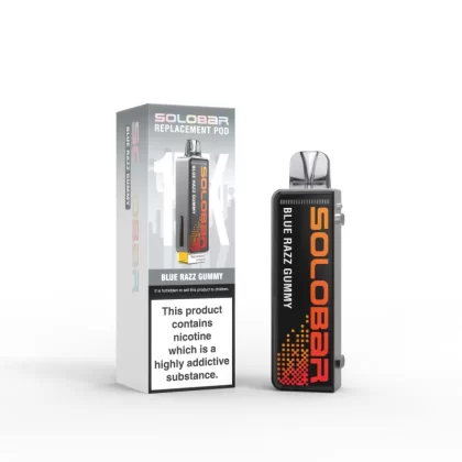 Solobar Boost 15K Prefilled Pods - Blue Razz Cherry