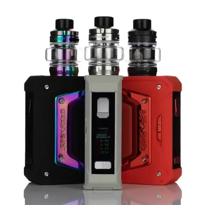 GeekVape L200 Classic Aegis Legend 2 200W Dual 21700 Starter Kit - Beige, Volcanic Grey (108228)
