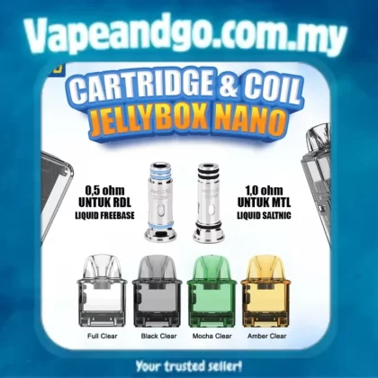 Rincoe Jellybox Nano / Nano 2 Cartridge & OCC Coils - Vapeandgo Com My