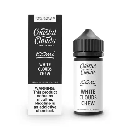 White Cloud Chew E-Juice by Coastal Clouds - Size#100ml~Nicotine#0MG>3MG>6MG