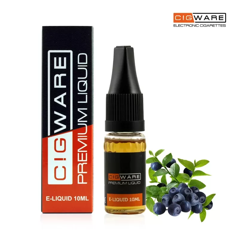 Cigware e-Liquid – Blueberry 0mg 10ml Bottle | Cigee