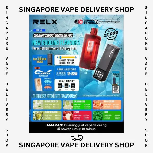 Relx Creator 22000 Puffs - Cartridge Only / Calamansi Lime - Image 2