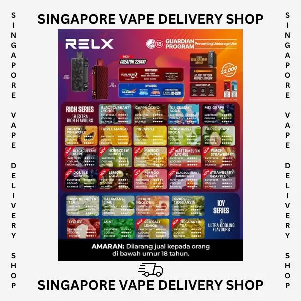 Relx Creator 22000 Puffs - Cartridge Only / Calamansi Lime - Image 3