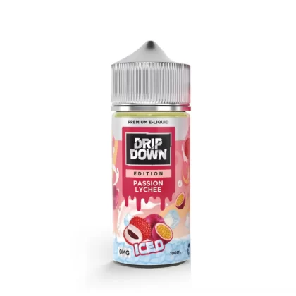 Drip Down Edition Series – Passion Lychee Ice 100ml (0/3/6 mg) - Vape Product, Vape Product