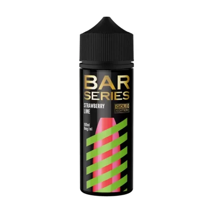 Bar Series Gold Edition Strawberry Lime 100ml E-Liquid - Vapourdeal Co