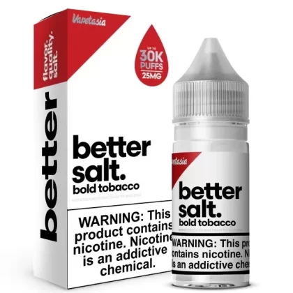 Better Salt – Bold Tobacco - Vape Product, Vape Product