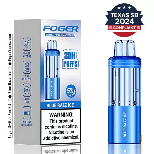 Foger Switch Pro 30K POD TEXAS COMPLIANT AVAILABLE - Sour Cranapple (Texas Compliant) - Image 3