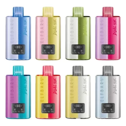 ELF BAR DUAL 10K PRE-FILLED VAPE 5 X MULTIPACK
