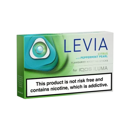 IQOS Levia Zero Tobacco Sticks - Citrus with Pepermint Pearl - Ecigwizard