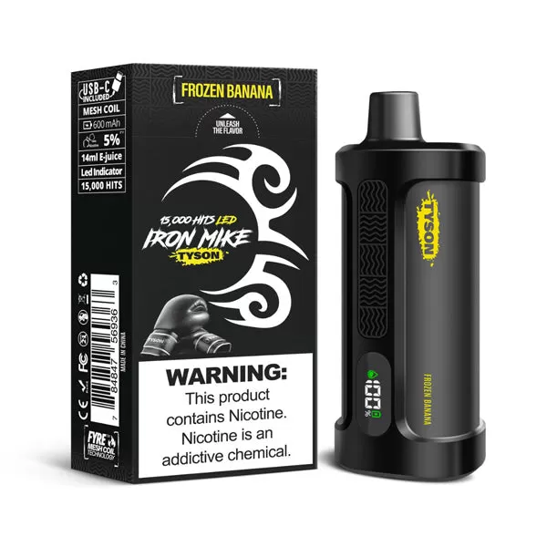 Tyson 2.0 Iron Mike 15K Disposable Device - 15,000 Puffs - Mint Berry - Image 3