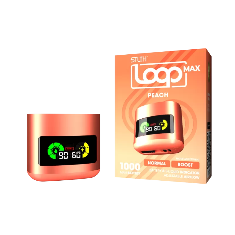STLTH LOOP MAX Device - Peach - Device (wholeseller) (SK) (CB3C83)