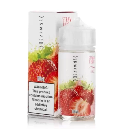 Skwezed Strawberry Vape e-Liquid 100mL - Vape Product, Vape Product (12AAD2)