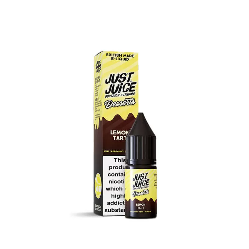 Just Juice Desserts Lemon Tart 10ml Nic Salt E-Liquid - 10mg - Image 2
