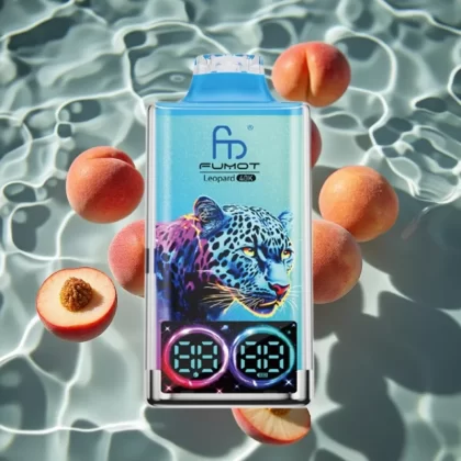 Fumot Leopard 40K Puffs Disposable Vape Peach Berry – 700mAh Battery, Dual Mesh, Type-C Charging - Bangvapeaustralia