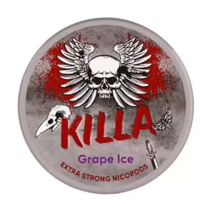 Killa Nicotine Pouches – Grape Ice