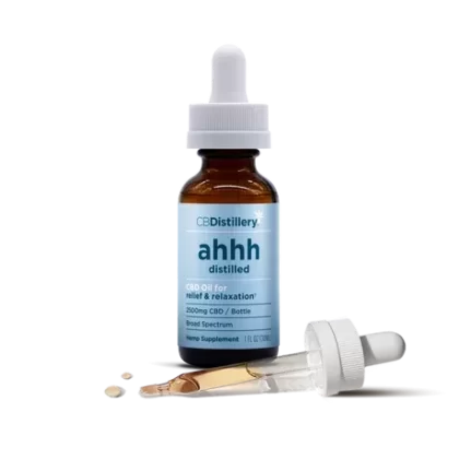 CBDistillery 2500mg THC-Free CBD Oil Tincture