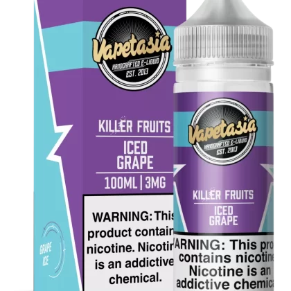 Vapetasia - Killer Fruits ICED Grape - 100ML E-Liquid - 6MG