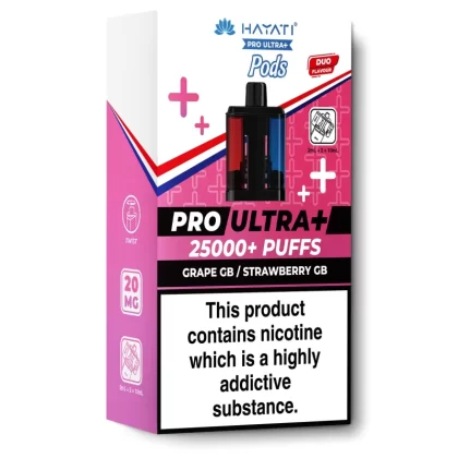Grape GB / Strawberry GB Pro Ultra+ Refill Pods by Hayati - 20 mg/ml