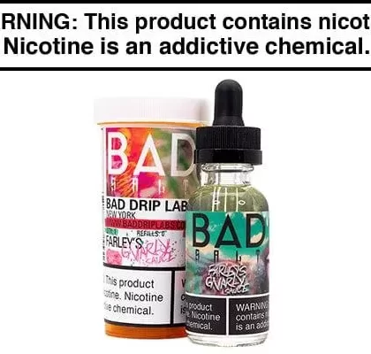 FARLEYS GNARLY SAUCE BY BAD DRIP SALT 30ML - Vapejuice