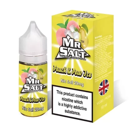 Mr Salt Peach & Pear Ice Nic Salt Vape Juice