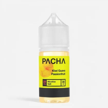 PACHA Salt – Kiwi Guava Passionfruit 30mL Nicotine Salt - Vape Product, Vape Product