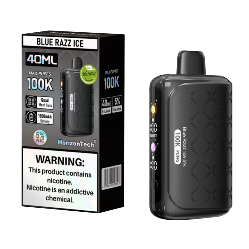Made in Indonesia | HorizonTech 100K Disposable Device - 100,000 Puffs - Peach Ice - Image 2