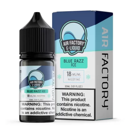 Air Factory Salt Blue Razz Ice eJuice - Vape Product; Vape Product, Vape Product (BBC6AB)