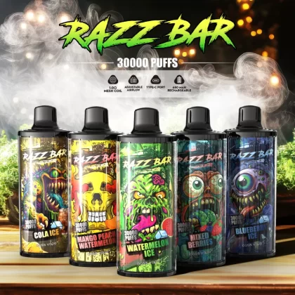 Razz Bar 30000 – 30K Puffs 650mAh 2% 5% Nicotine Disposable Vape Wholesale Price - Flamevape