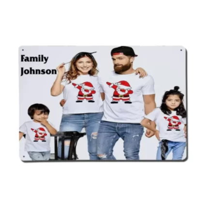 Custom personalised wall aluminum sign photo panel