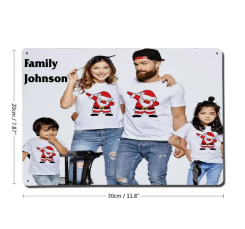 Custom personalised wall aluminum sign photo panel - Image 2